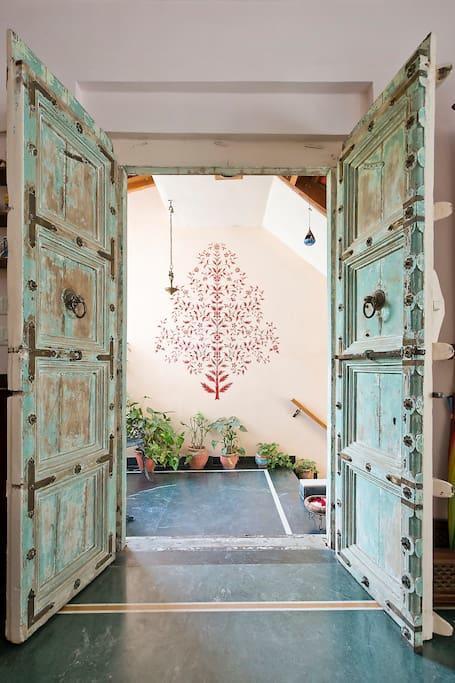 Chhoti Haveli Bed and Breakfast Nuova Delhi Esterno foto